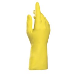 gants latex jaune 30 cm taille 10