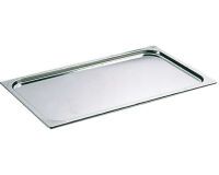 couvercle inox sans poignée GN 1/4 - pour bac gastronorme sans anse