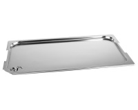 couvercle inox étanche GN 1/1 - pour bac gastronorme avec anses fixes ou escamotables