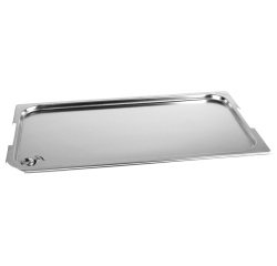 couvercle inox étanche GN 1/1 - pour bac gastronorme avec anses fixes ou escamotables