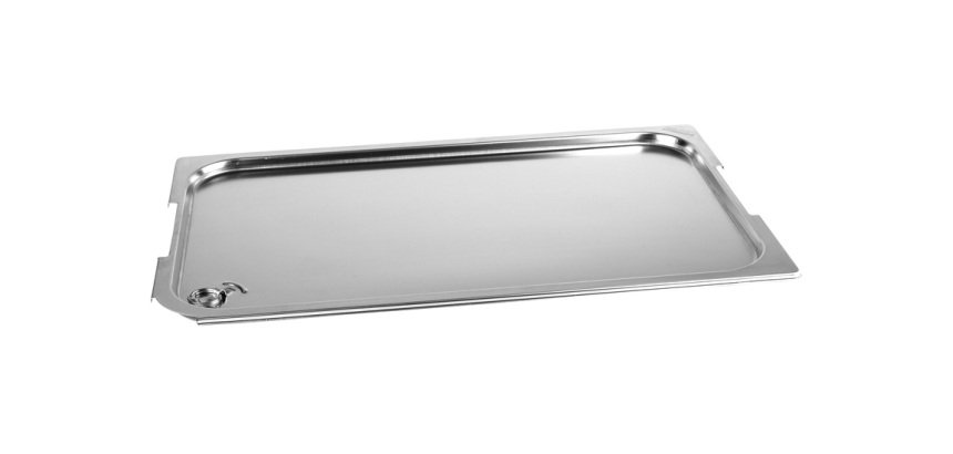 couvercle inox étanche GN 1/1 - pour bac gastronorme avec anses fixes ou escamotables