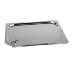 couvercle inox étanche GN 1/2 - pour bac gastronorme avec anses fixes ou escamotables