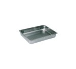 bac gastronorme perforé inox - sans anse - GN 2/1 profondeur 15 cm