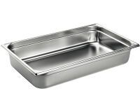 bac gastronorme plein inox - sans anse - GN 1/1 profondeur 2 cm