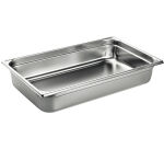 bac gastronorme plein inox - sans anse - GN 1/1 profondeur 20 cm