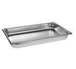 bac gastronorme perforé inox - sans anse - GN 1/1 profondeur 6.5 cm
