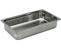 bac gastronorme perforé inox - sans anse - GN 1/1 profondeur 20 cm