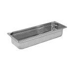 bac gastronorme perforé inox - sans anse - GN 2/4 profondeur 10 cm