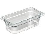 Cristal Plus bac gastronorme en copolyester - GN 1/3 profondeur 6.5 cm