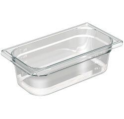 Cristal Plus bac gastronorme en copolyester - GN 1/3 profondeur 10 cm