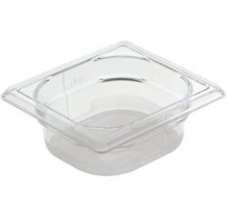 Cristal Plus bac gastronorme en copolyester - GN 1/6 profondeur 6.5 cm
