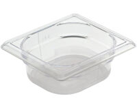 Cristal Plus bac gastronorme en copolyester - GN 1/6 profondeur 10 cm