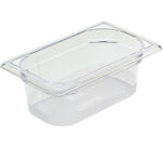 Cristal Plus bac gastronorme en copolyester - GN 1/9 profondeur 10 cm
