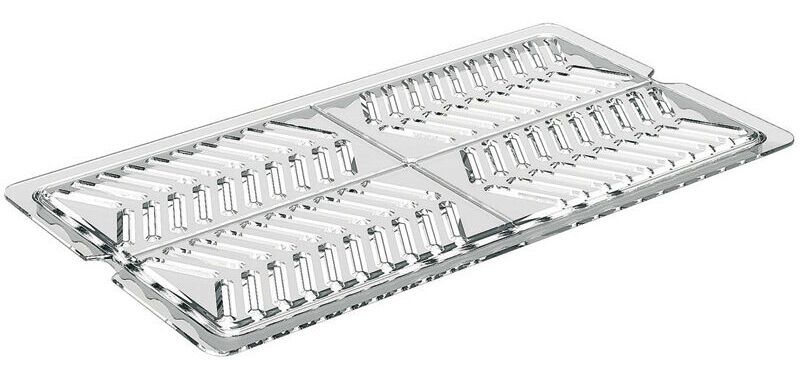 Cristal Plus égouttoir pour bac GN en copolyester GN 1/4