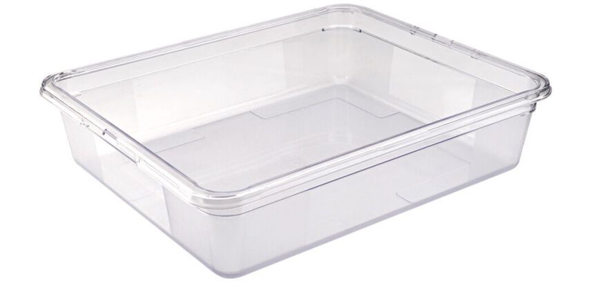 Cristal Plus bac gastronorme en copolyester - GN 2/1 profondeur 15 cm