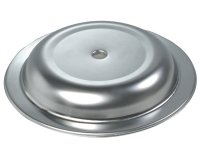 cloche à assiette en inox pour assiette Ø 26/27 cm