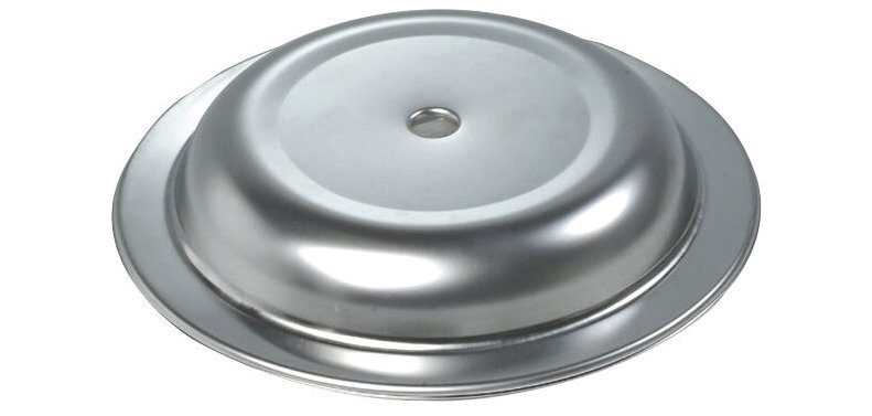 cloche à assiette en inox pour assiette Ø 26/27 cm