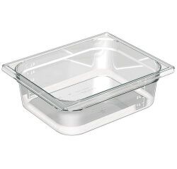 Cristal Plus bac gastronorme en copolyester - GN 1/2 profondeur 6.5 cm