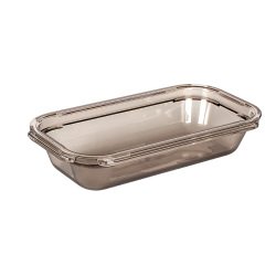 Alto Plus bac gastronorme en copolyester fumé - GN 1/3 profondeur 6.5 cm