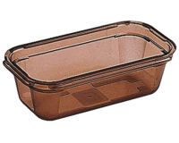 Alto Plus bac gastronorme en copolyester fumé - GN 1/3 profondeur 15 cm