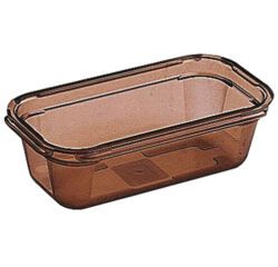 Alto Plus bac gastronorme en copolyester fumé - GN 1/3 profondeur 15 cm
