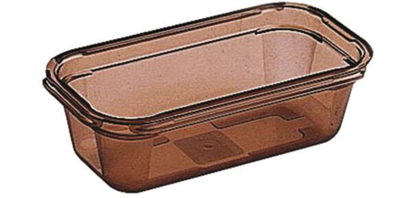 Alto Plus bac gastronorme en copolyester fumé - GN 1/3 profondeur 10 cm