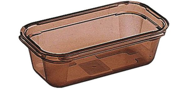 Alto Plus bac gastronorme en copolyester fumé - GN 1/3 profondeur 20 cm