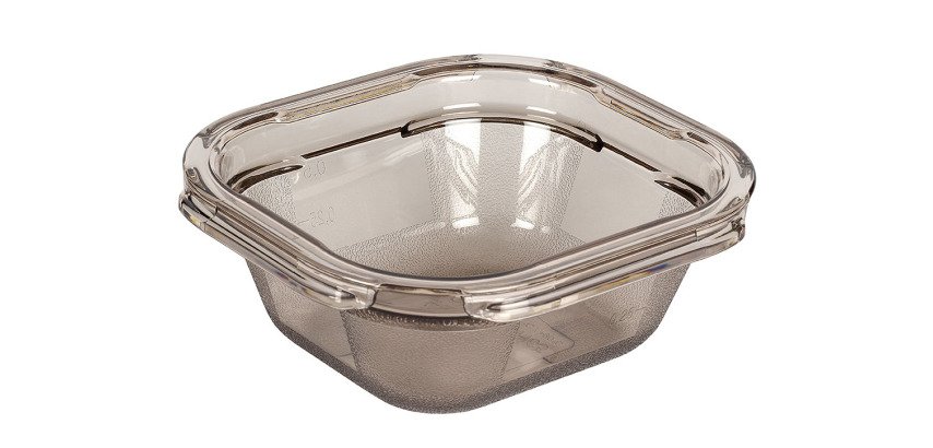 Alto Plus bac gastronorme en copolyester fumé - GN 1/6 profondeur 6.5 cm