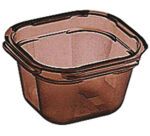 Alto Plus bac gastronorme en copolyester fumé - GN 1/6 profondeur 10 cm