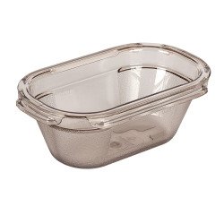 Alto Plus bac gastronorme en copolyester fumé - GN 1/9 profondeur 6.5 cm