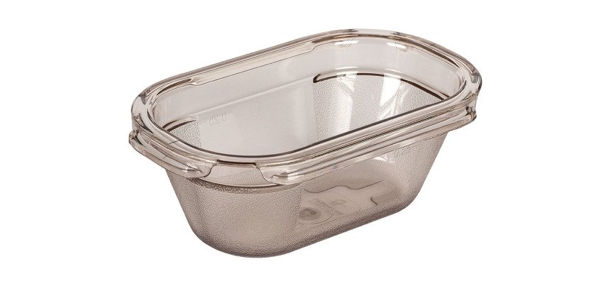 Alto Plus bac gastronorme en copolyester fumé - GN 1/9 profondeur 6.5 cm