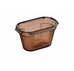 Alto Plus bac gastronorme en copolyester fumé - GN 1/9 profondeur 10 cm