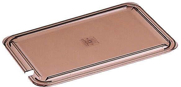 Alto Plus couvercle pour bac GN en copolyester fumé avec encoche pour louche GN 2/1