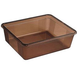 Alto Plus bac gastronorme en copolyester fumé - GN 2/1 profondeur 15 cm
