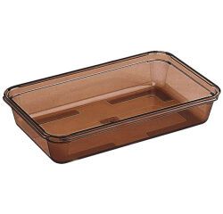 Alto Plus bac gastronorme en copolyester fumé - GN 1/1 profondeur 15 cm