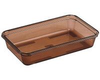 Alto Plus bac gastronorme en copolyester fumé - GN 1/1 profondeur 10 cm