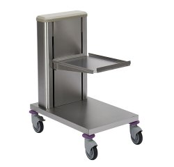 Chariot niveau constant pour plateaux standards, GN 1/1 et fast food - Hauteur primaire