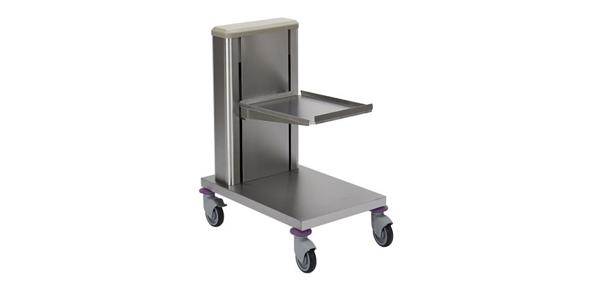 Chariot niveau constant pour plateaux standards, GN 1/1 et fast food - Hauteur primaire