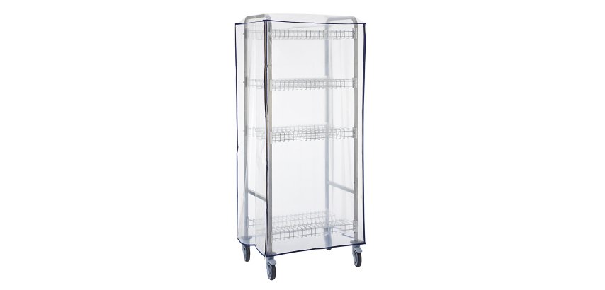 Housse de protection lavable pour chariots L80 cm