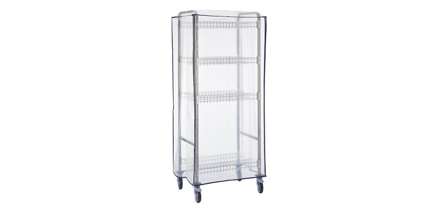 Housse de protection lavable pour chariots L80 cm