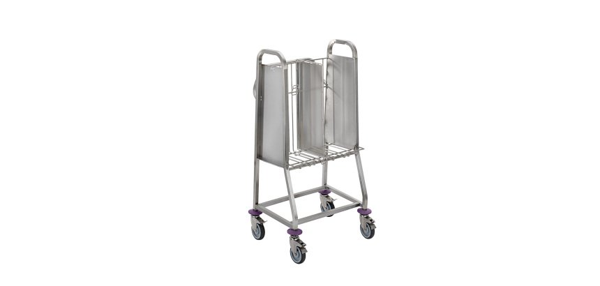 Ergo Chariot de transport/stockage pour bacs - GN 1/1 entrée 530 mm - avec 1 séparation