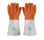 gants en cuir de protection contre la chaleur grand modèle