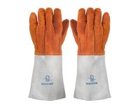 gants en cuir de protection contre la chaleur grand modèle
