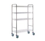 chariot de stockage/égouttage pour bacs - modèle 3 niveaux
