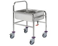 chariot cuvier standard égouttoir pour 1 GN 2/1 ou 2 GN 1/1