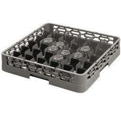 panier de base avec cloisons - pour 36 verres inclinés