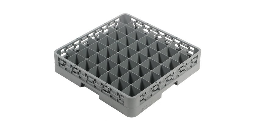 panier de base avec cloisons - pour 49 verres