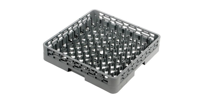 panier de base pour assiettes et plateaux avec picots h 6.5 cm