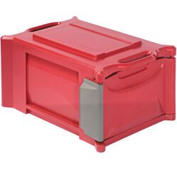 Sherpa conteneur isotherme GN 1/1 F2 à ouverture frontale - 6 niveaux - neutre - 44 L