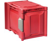 Sherpa conteneur isotherme GN 1/1 F3 à ouverture frontale - 9 niveaux - neutre - 63 L